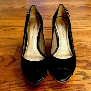 Brand new Antonio Melani wedge heels.